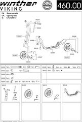 Viking Roller/Trotti Rahmen 