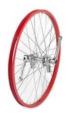 Roue monocycle 24x1.75" rouge 