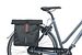 BASIL City Fahrrad Doppeltasch 28-32L, schwarz