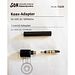 Adaptateur coaxial fiche coaxiale incluse